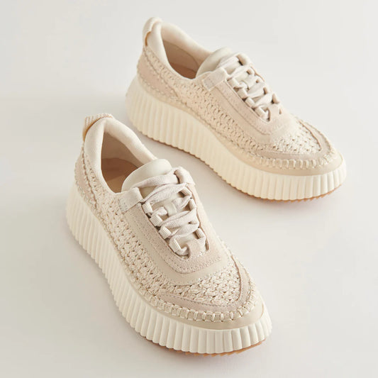 Dolce Vita Dolen Sneakers - Sandstone Knit