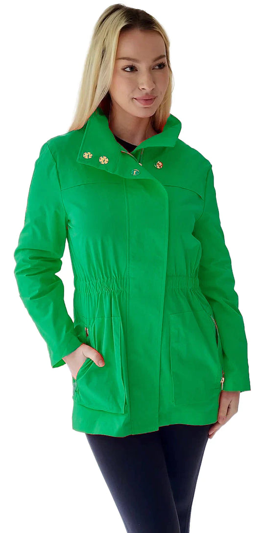 Tess Rain Jacket - Irish Green